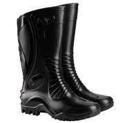 Bota de lluvia impermeable hombre negro Dakar