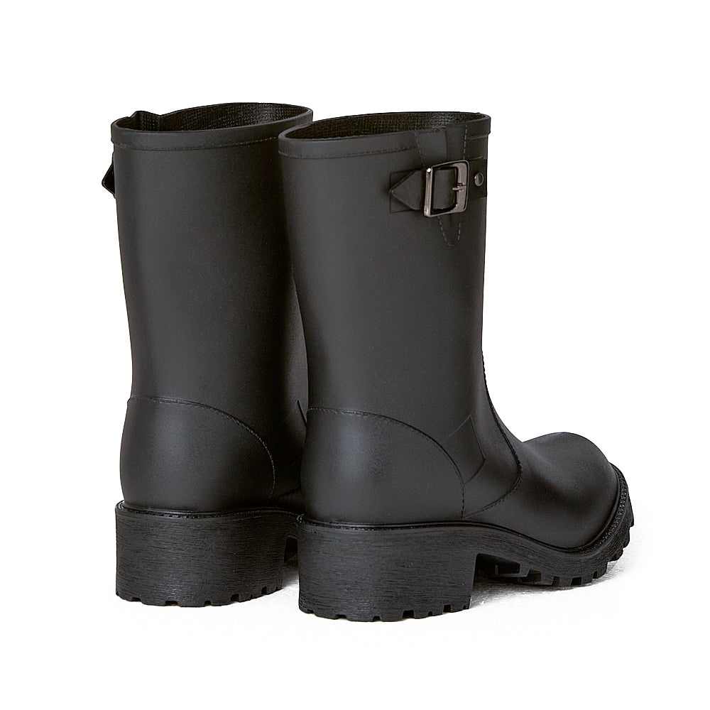 Bota de lluvia impermeable mujer negro Michelle