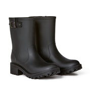 Bota de lluvia impermeable mujer negro Michelle