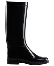 Bota de lluvia impermeable mujer negro Equina