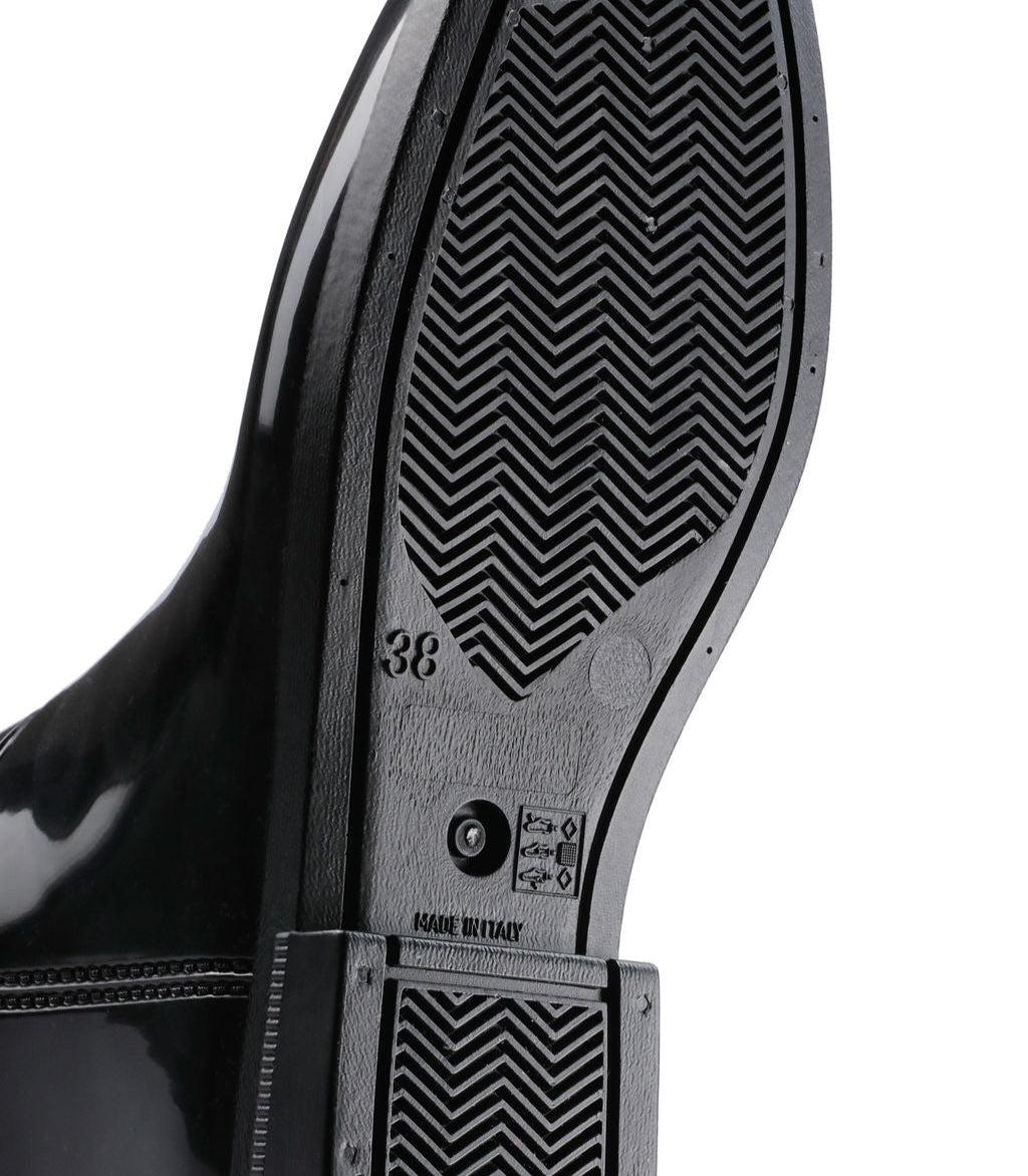 Bota de lluvia impermeable mujer negro Equina