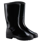 Bota de lluvia impermeable mujer negro Carina