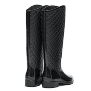 Bota de lluvia impermeable mujer negro Tania