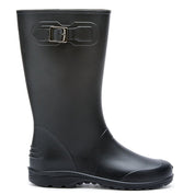 Bota de lluvia impermeable mujer negro Ginna