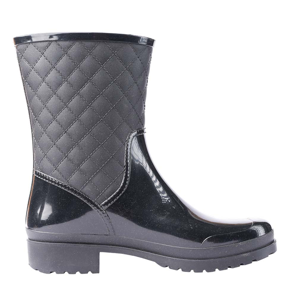 Bota de lluvia impermeable mujer negro Melissa