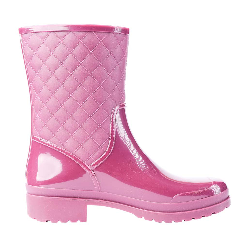 Bota de lluvia impermeable mujer fucsia Melissa
