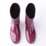 Bota de lluvia impermeable mujer fucsia Melissa