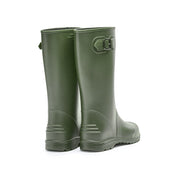 Bota de lluvia impermeable mujer verde Ginna