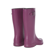 Bota de lluvia impermeable mujer fucsia Ginna