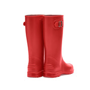 Bota de lluvia impermeable mujer rojo Ginna