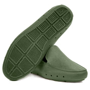 Mocasín resistente al agua verde Papattus
