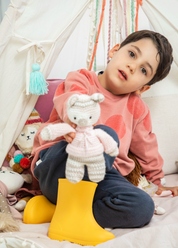 Botas Lluvia Piesh Kids Amarillo