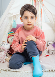 Botas Lluvia Piesh Kids Cielo