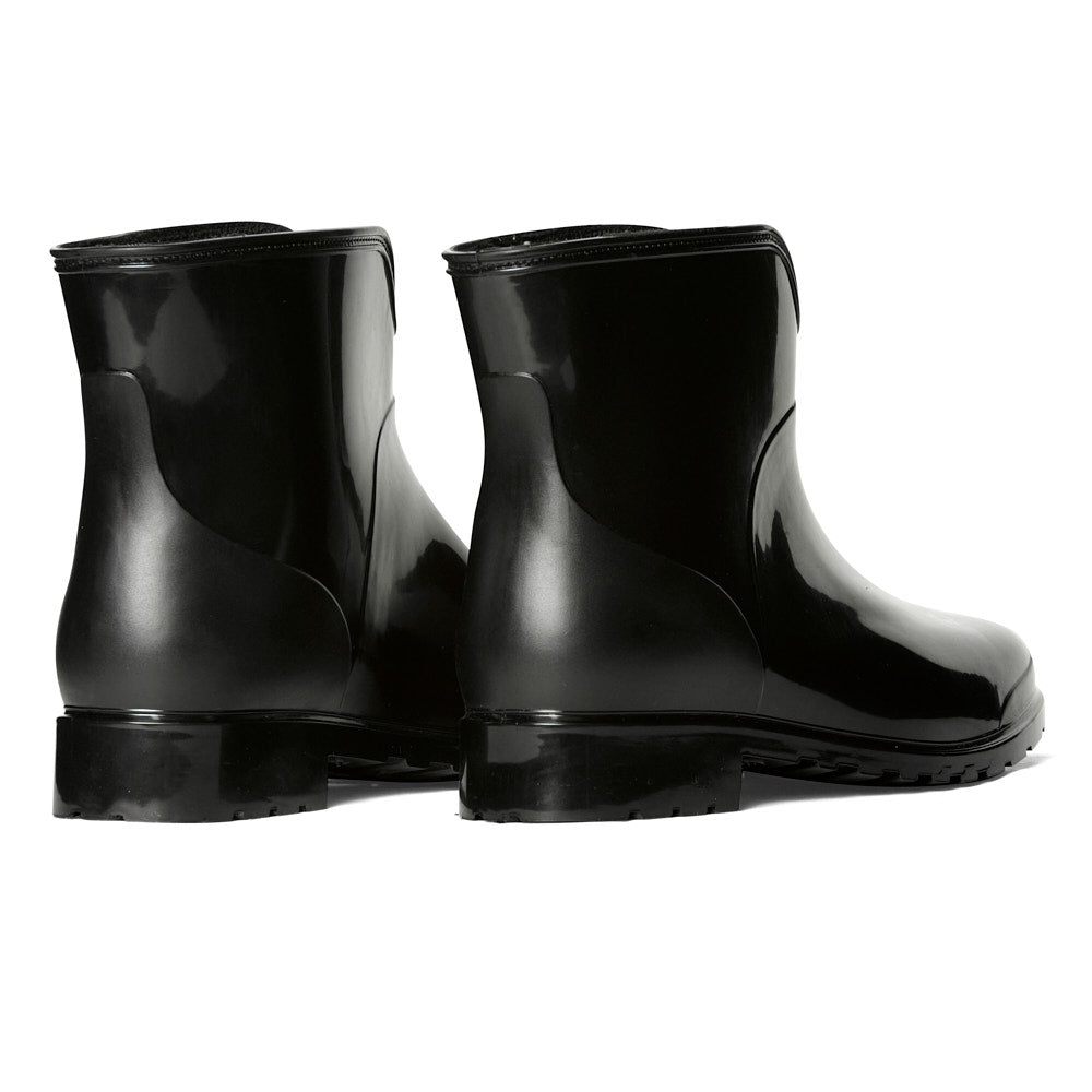 Botín impermeable mujer negro Chelsea