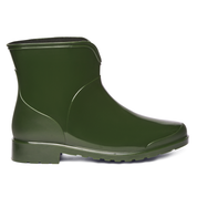 Botín impermeable mujer verde Chelsea