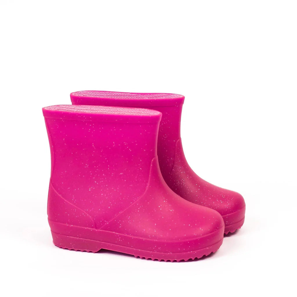 Bota de lluvia impermeable kids rosado Piesh