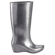 Bota de lluvia impermeable mujer silver Giulia