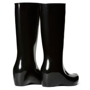 Bota de lluvia impermeable mujer negro Giulia