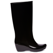 Bota de lluvia impermeable mujer negro Giulia