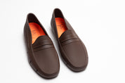 Mocasin Papattus Grabado Chocolate